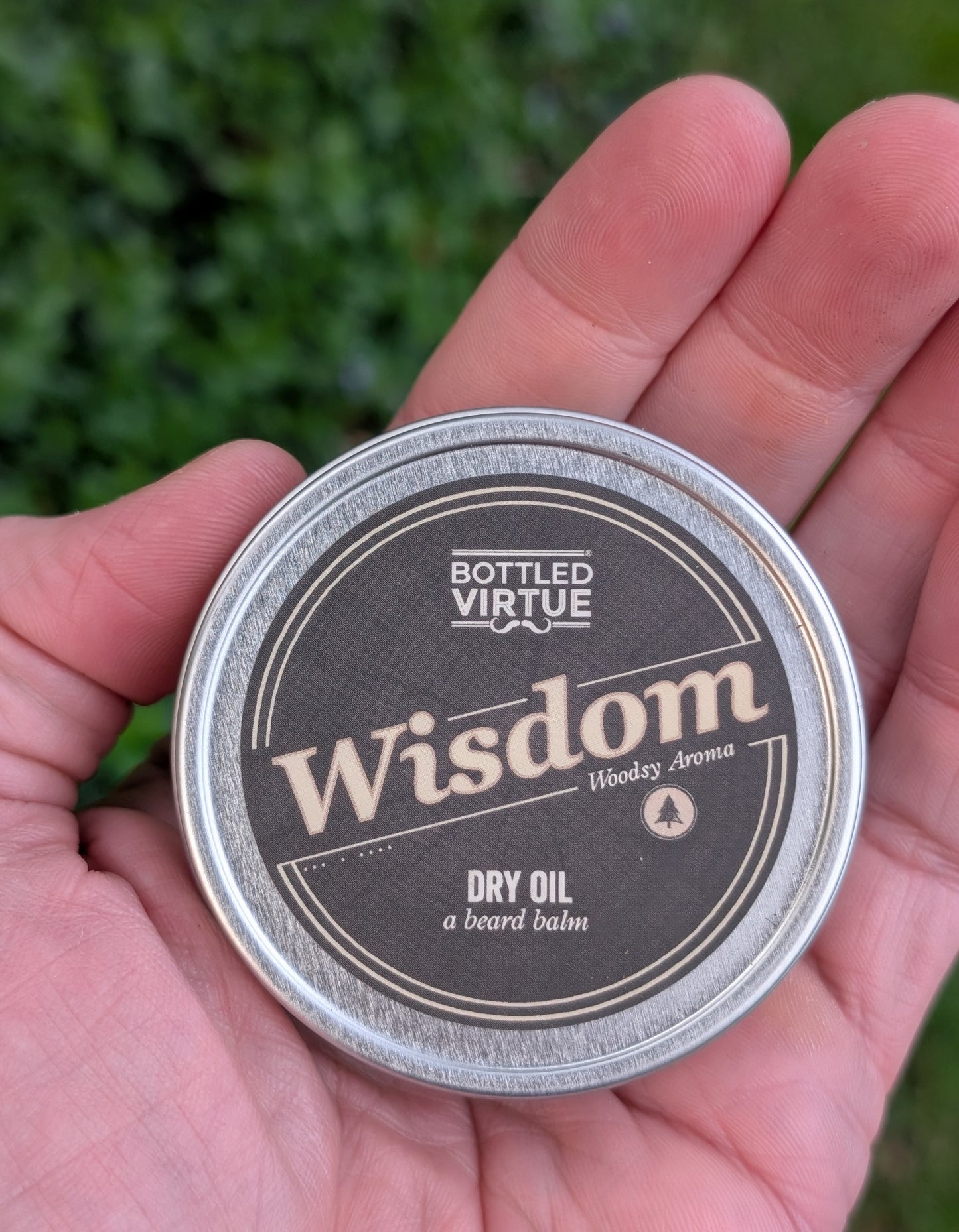Wisdom - Bright and Woodsy Dry Oil (Beard Balm)
