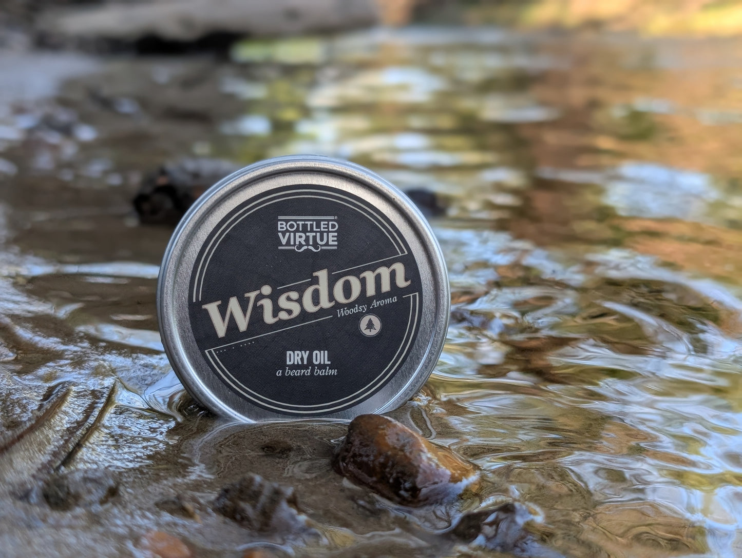 Wisdom - Bright and Woodsy Dry Oil (Beard Balm)