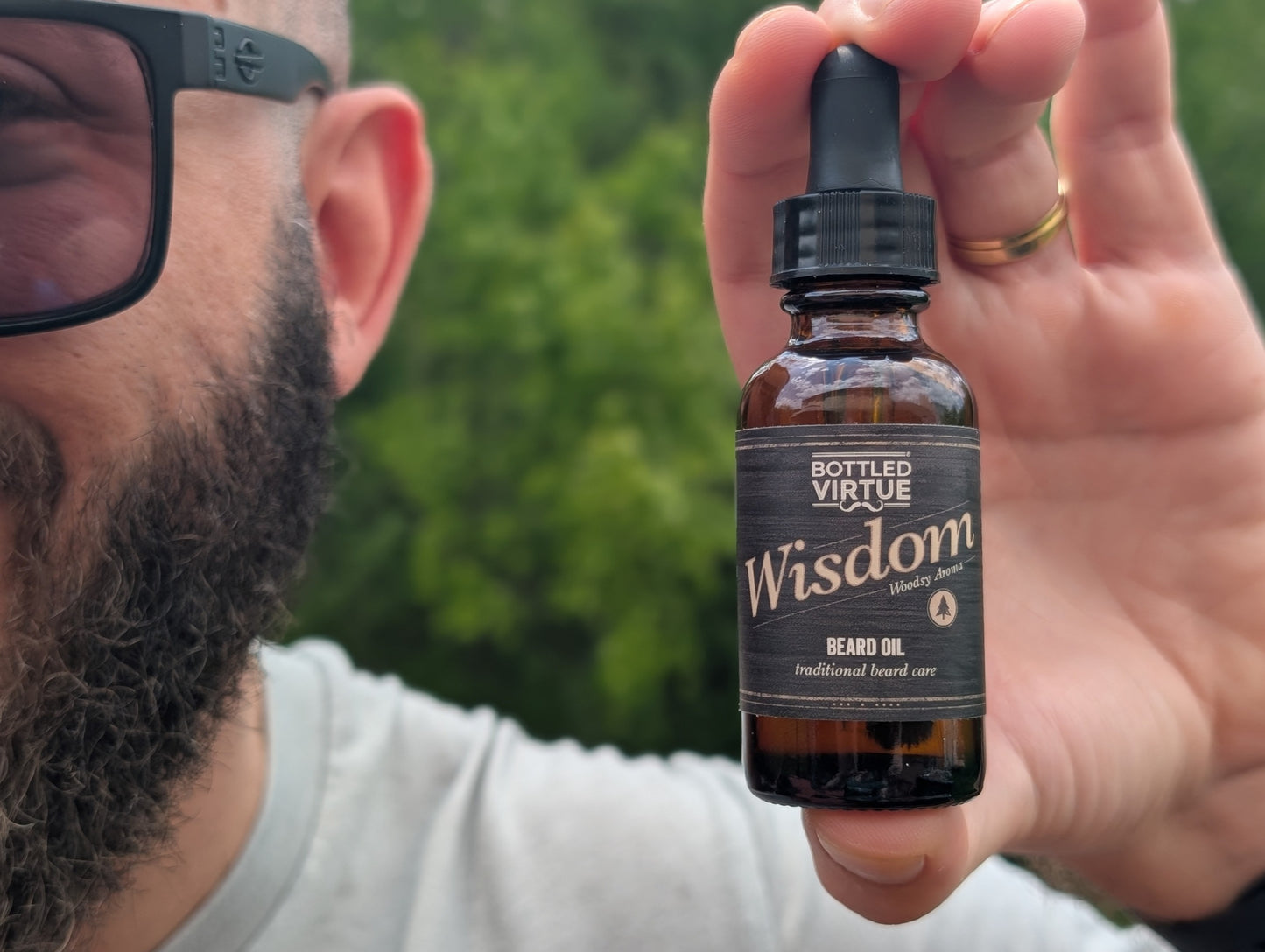 Wisdom - Bright and Woodsy Beard Oil