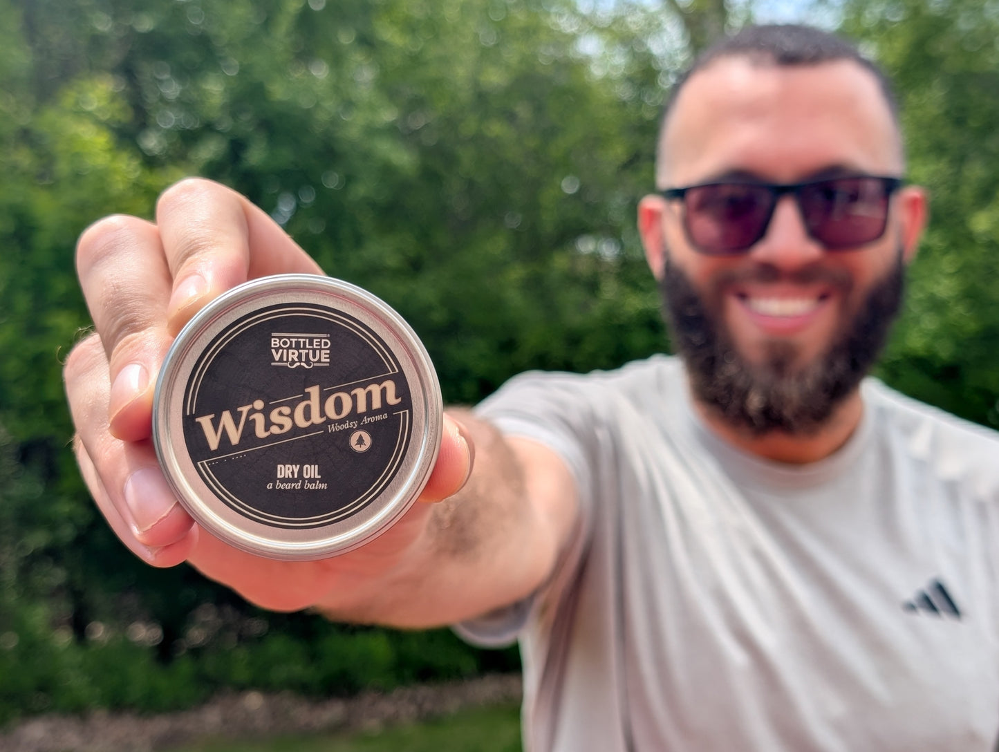 Wisdom - Bright and Woodsy Dry Oil (Beard Balm)