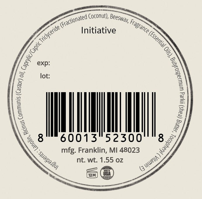 Initiative - Citrus Blend Dry Oil (Beard Balm)