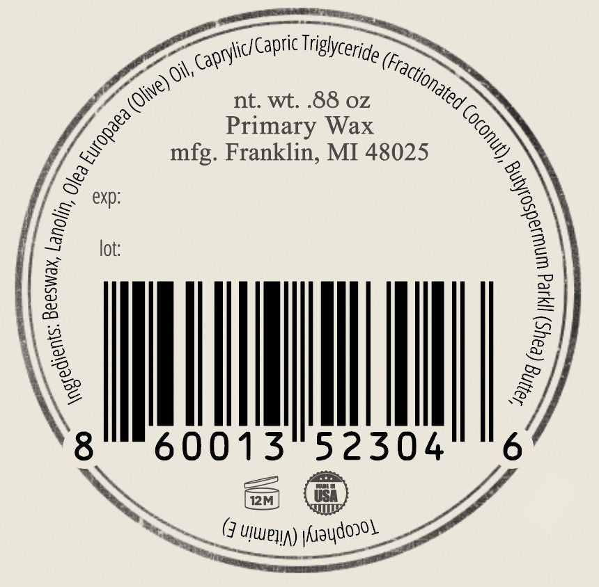 Primary - Daily Hold Moustache Wax