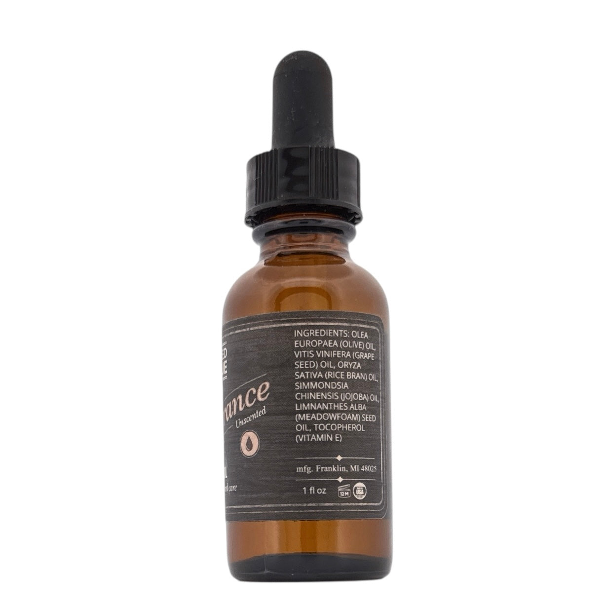 Temperance - Unscented Beard Oil
